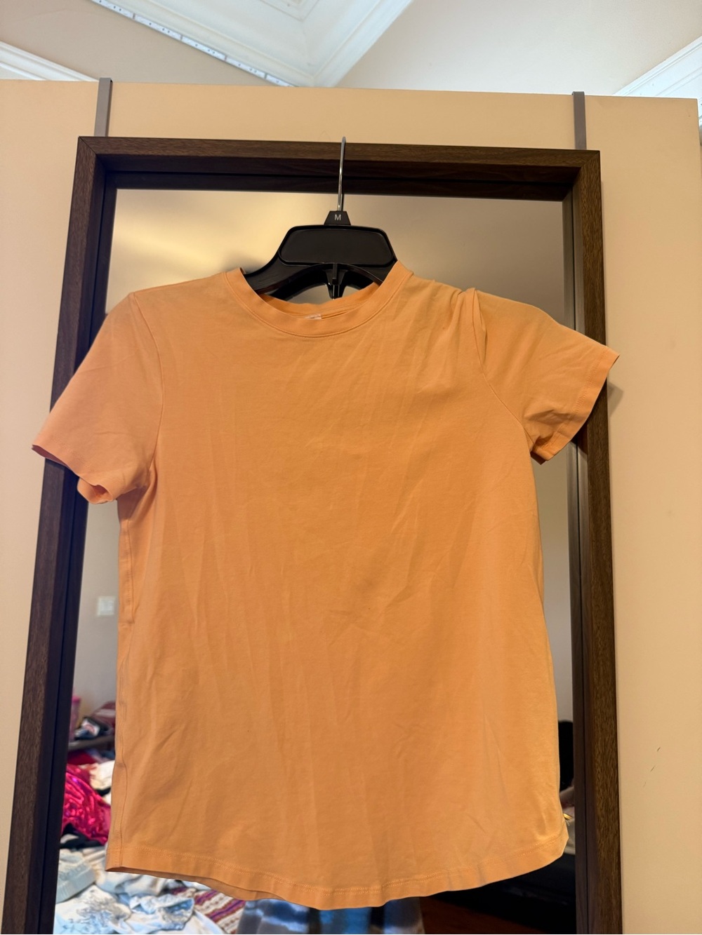 Women’s LULU T-Shirt - Peach Orange